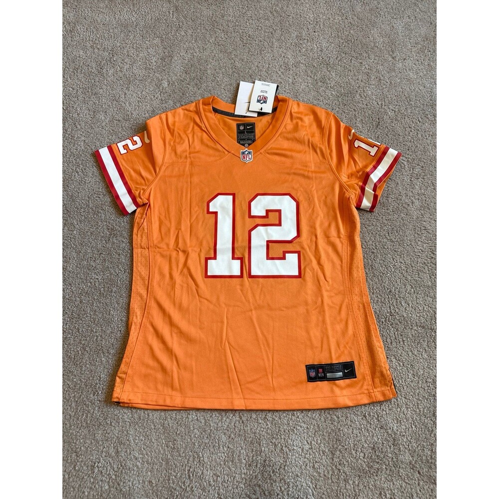 Tom Brady Tampa Bay Buccaneers Creamsicle Nike NWT Size Large